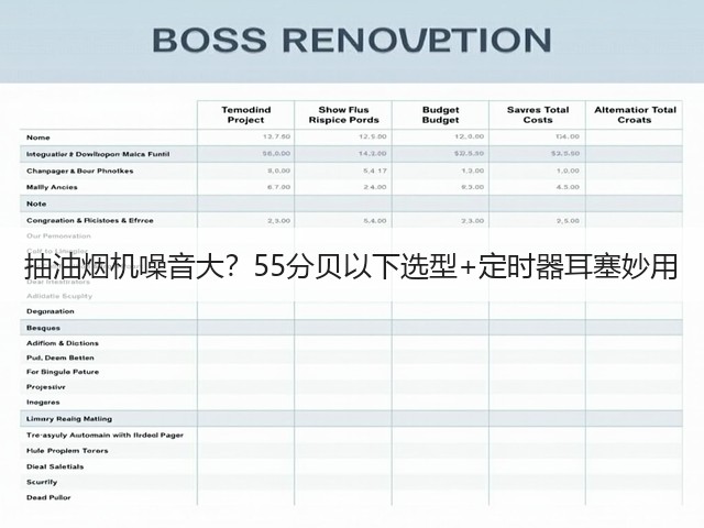 抽油烟机噪音大?55分贝以下选型+定时器耳塞妙用(图1) 抽油烟机噪音大?55分贝以下选型+定时器耳塞妙用(图1)
