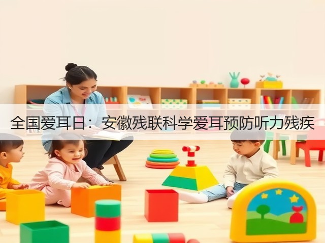 全国爱耳日:安徽残联科学爱耳预防听力残疾(图2) 全国爱耳日:安徽残联科学爱耳预防听力残疾(图2)