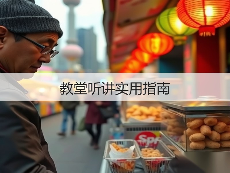 教堂听讲实用指南