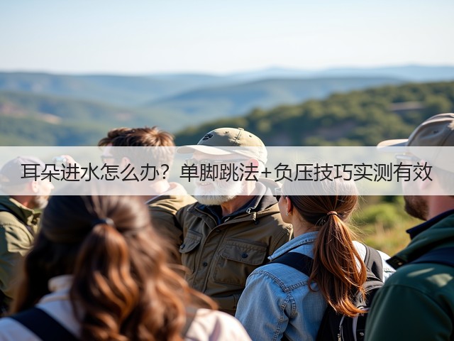 耳朵进水怎么办?单脚跳法+负压技巧实测有效(图2) 耳朵进水怎么办?单脚跳法+负压技巧实测有效(图2)