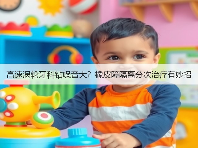 高速涡轮牙科钻噪音大？橡皮障隔离分次治疗有妙招(图1)