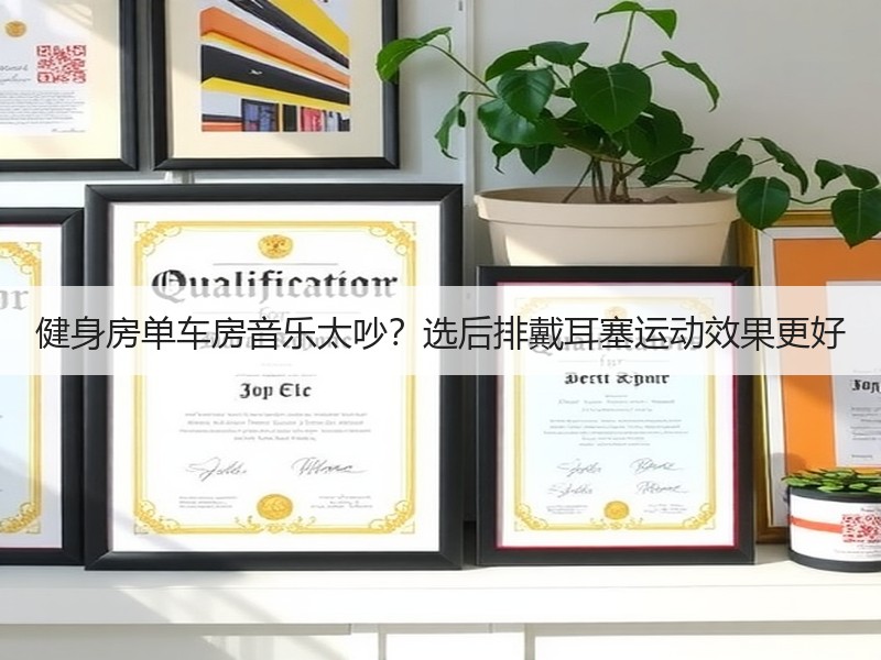 健身房单车房音乐太吵？选后排戴耳塞运动效果更好