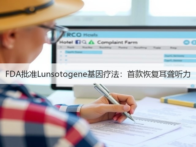 FDA批准Lunsotogene基因疗法:首款恢复耳聋听力(图2) FDA批准Lunsotogene基因疗法:首款恢复耳聋听力(图2)