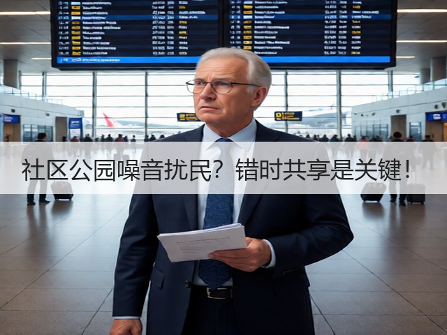 社区公园噪音扰民?错时共享是关键!(图3) 社区公园噪音扰民?错时共享是关键!(图3)