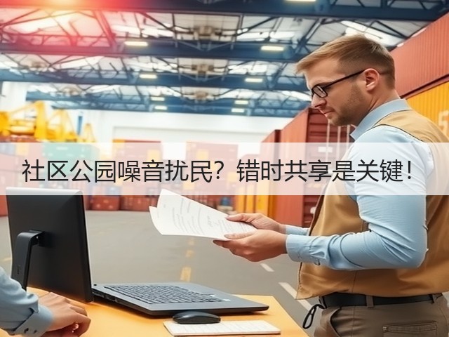 社区公园噪音扰民?错时共享是关键!(图1) 社区公园噪音扰民?错时共享是关键!(图1)