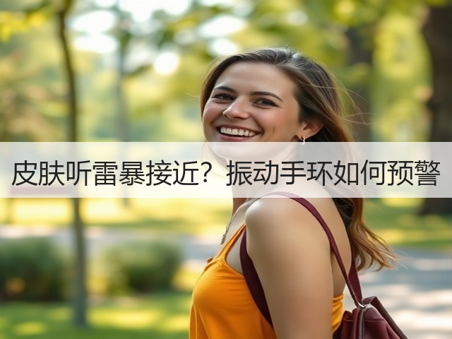 皮肤听雷暴接近？振动手环如何预警(图3)