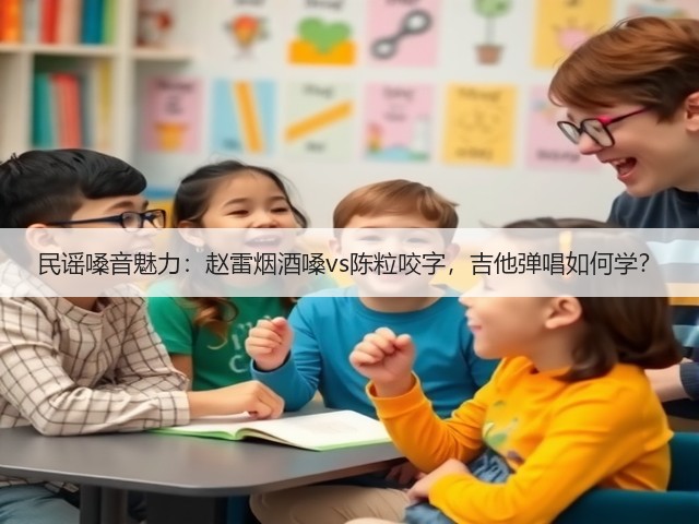 民谣嗓音魅力：赵雷烟酒嗓vs陈粒咬字，吉他弹唱如何学？(图1)