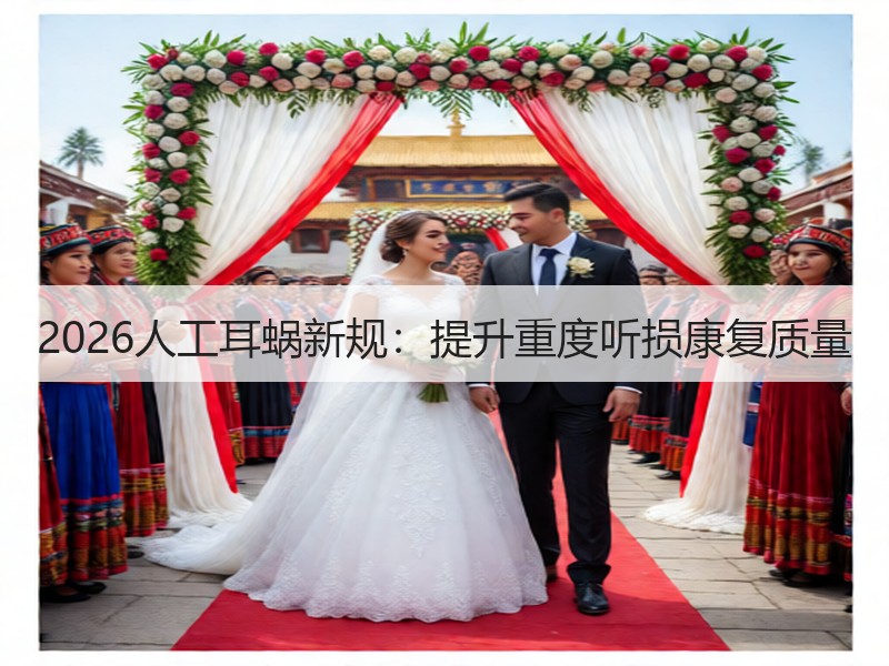 2026人工耳蜗新规：提升重度听损康复质量