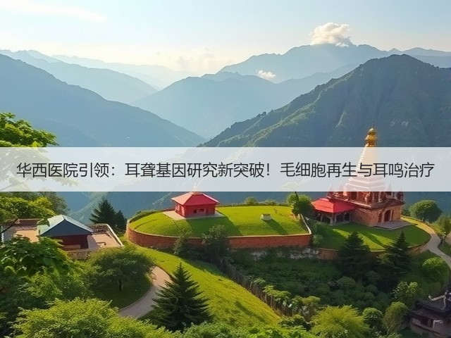 华西医院引领:耳聋基因研究新突破!毛细胞再生与耳鸣治疗(图3) 华西医院引领:耳聋基因研究新突破!毛细胞再生与耳鸣治疗(图3)