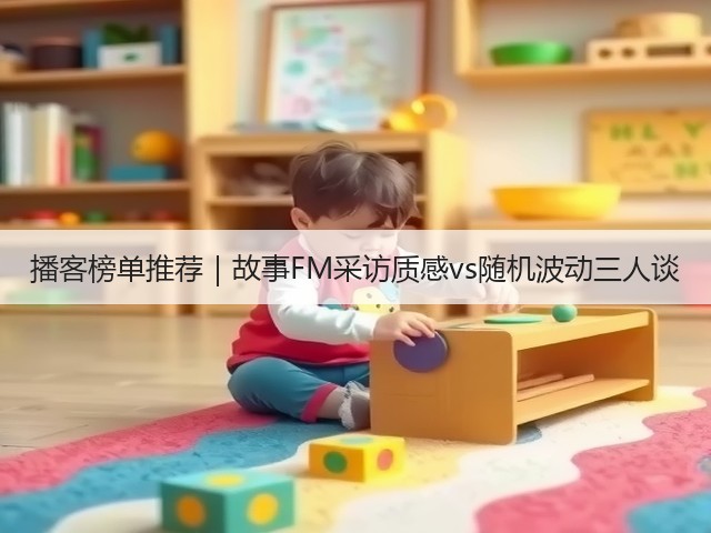 播客榜单推荐｜故事FM采访质感vs随机波动三人谈(图1)