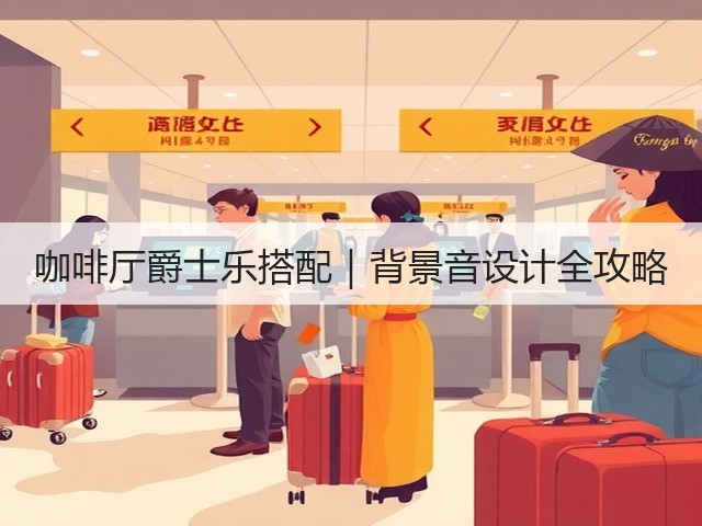 咖啡厅爵士乐搭配｜背景音设计全攻略(图3)