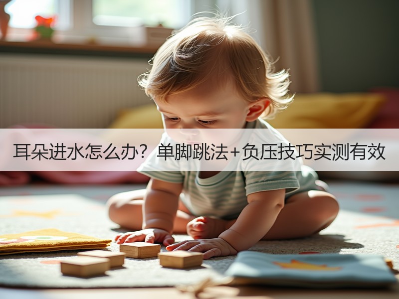 耳朵进水怎么办？单脚跳法+负压技巧实测有效