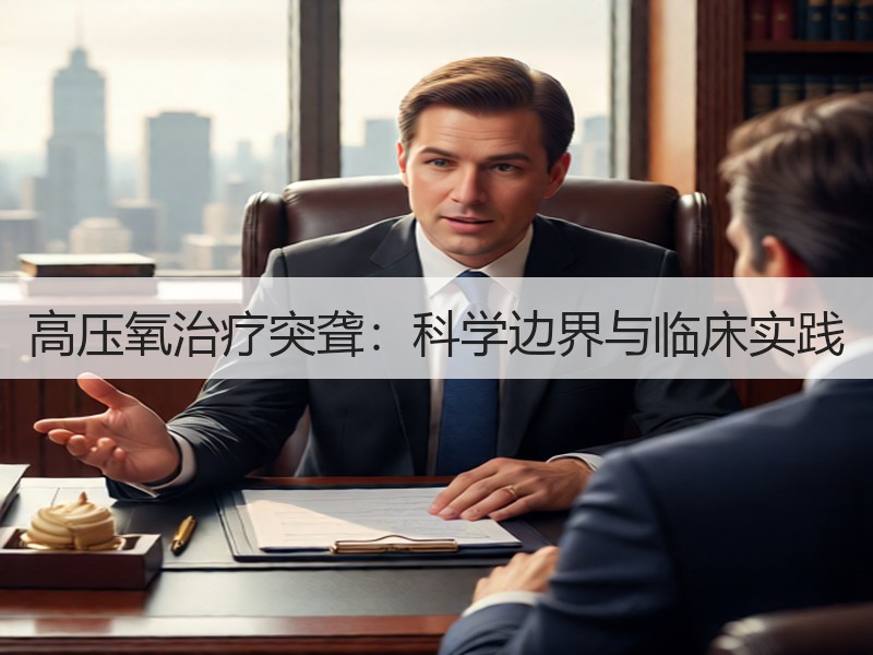 高压氧治疗突聋：科学边界与临床实践