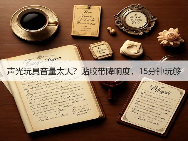 声光玩具音量太大?贴胶带降响度,15分钟玩够(图3) 声光玩具音量太大?贴胶带降响度,15分钟玩够(图3)
