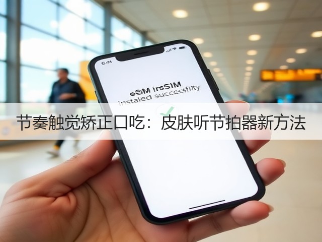 节奏触觉矫正口吃:皮肤听节拍器新方法(图2) 节奏触觉矫正口吃:皮肤听节拍器新方法(图2)