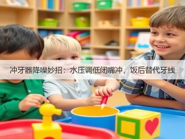 冲牙器降噪妙招:水压调低闭嘴冲,饭后替代牙线(图4) 冲牙器降噪妙招:水压调低闭嘴冲,饭后替代牙线(图4)