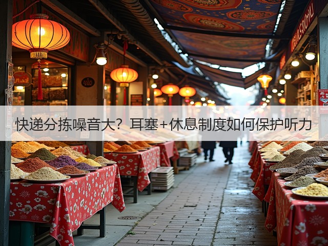 快递分拣噪音大?耳塞+休息制度如何保护听力(图3) 快递分拣噪音大?耳塞+休息制度如何保护听力(图3)