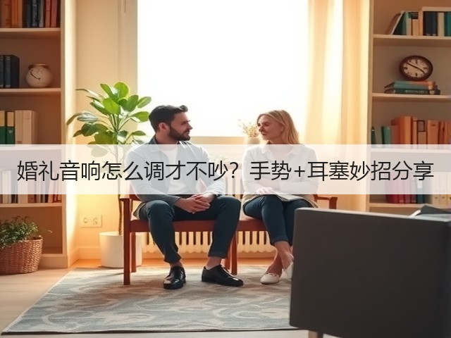 婚礼音响怎么调才不吵?手势+耳塞妙招分享(图6) 婚礼音响怎么调才不吵?手势+耳塞妙招分享(图6)