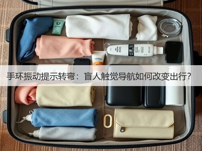手环振动提示转弯：盲人触觉导航如何改变出行？