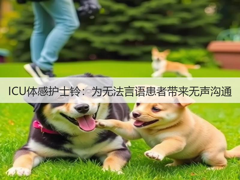 ICU体感护士铃：为无法言语患者带来无声沟通