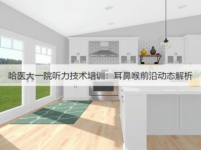 哈医大一院听力技术培训:耳鼻喉前沿动态解析(图2) 哈医大一院听力技术培训:耳鼻喉前沿动态解析(图2)