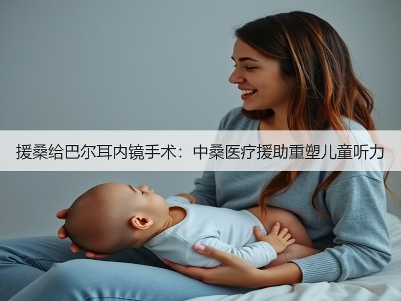 援桑给巴尔耳内镜手术：中桑医疗援助重塑儿童听力