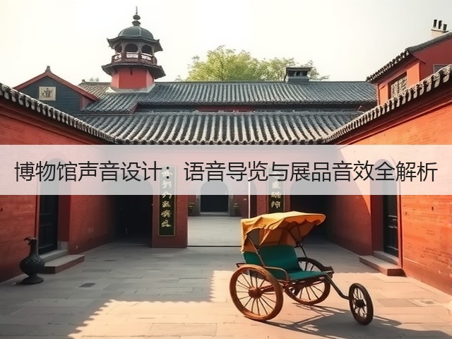 博物馆声音设计:语音导览与展品音效全解析(图1) 博物馆声音设计:语音导览与展品音效全解析(图1)