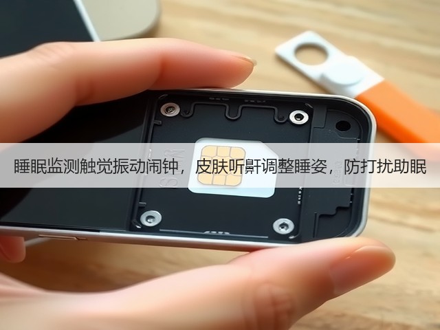 睡眠监测触觉振动闹钟，皮肤听鼾调整睡姿，防打扰助眠(图2)