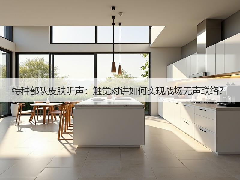 特种部队皮肤听声：触觉对讲如何实现战场无声联络？