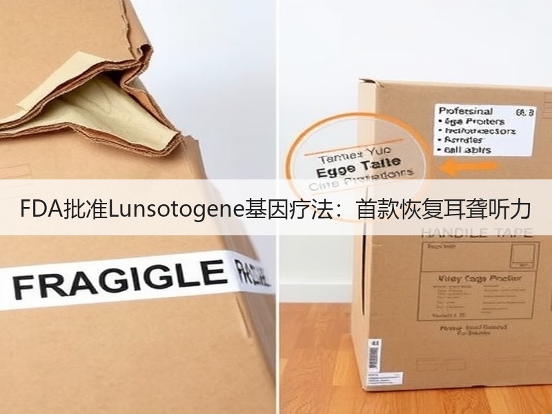 FDA批准Lunsotogene基因疗法：首款恢复耳聋听力
