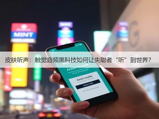 皮肤听声:触觉音频黑科技如何让失聪者“听”到世界?(图3) 皮肤听声:触觉音频黑科技如何让失聪者“听”到世界?(图3)