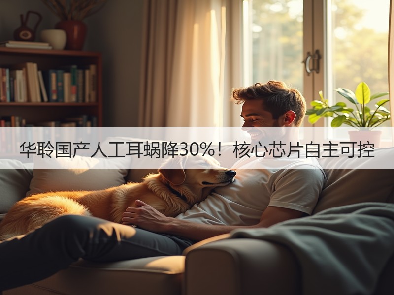 华聆国产人工耳蜗降30%！核心芯片自主可控