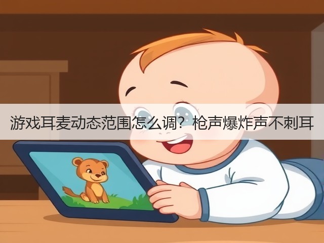 游戏耳麦动态范围怎么调？枪声爆炸声不刺耳(图1)