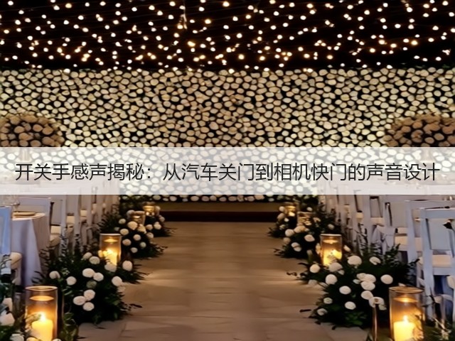 开关手感声揭秘：从汽车关门到相机快门的声音设计(图2)