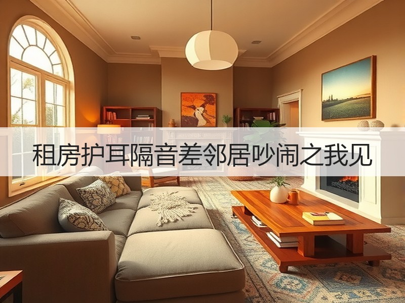 租房护耳隔音差邻居吵闹之我见