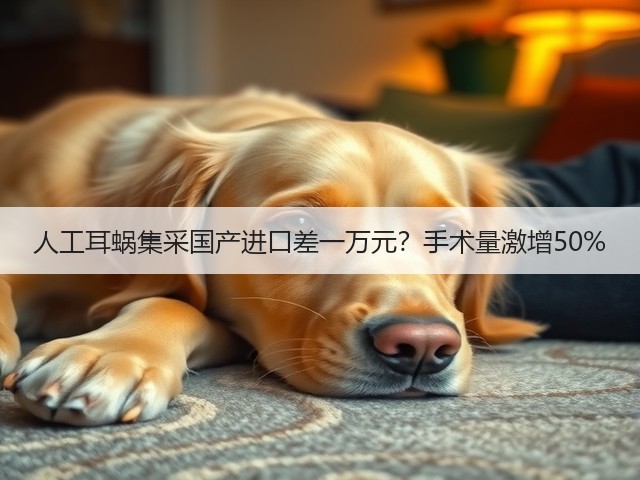 人工耳蜗集采国产进口差一万元?手术量激增50%(图3) 人工耳蜗集采国产进口差一万元?手术量激增50%(图3)