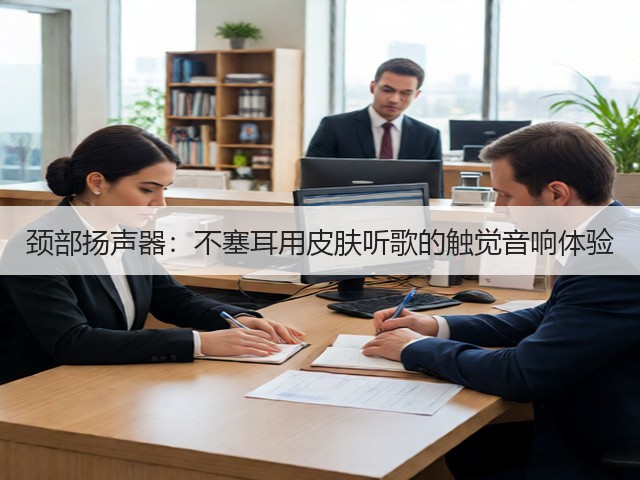 颈部扬声器:不塞耳用皮肤听歌的触觉音响体验(图6) 颈部扬声器:不塞耳用皮肤听歌的触觉音响体验(图6)
