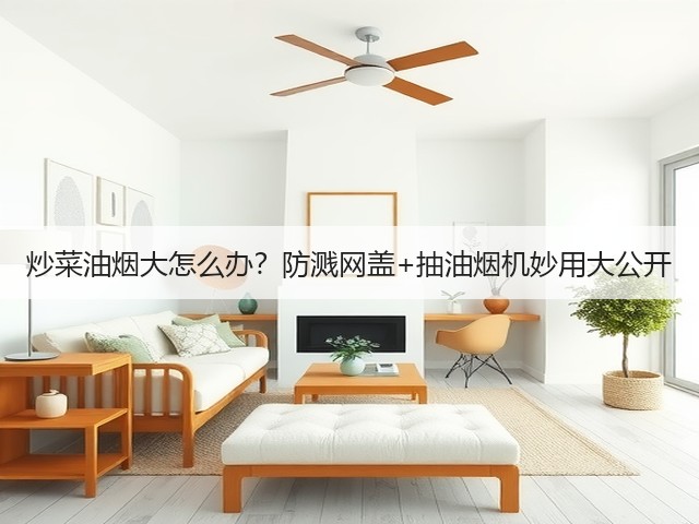 炒菜油烟大怎么办?防溅网盖+抽油烟机妙用大公开(图5) 炒菜油烟大怎么办?防溅网盖+抽油烟机妙用大公开(图5)