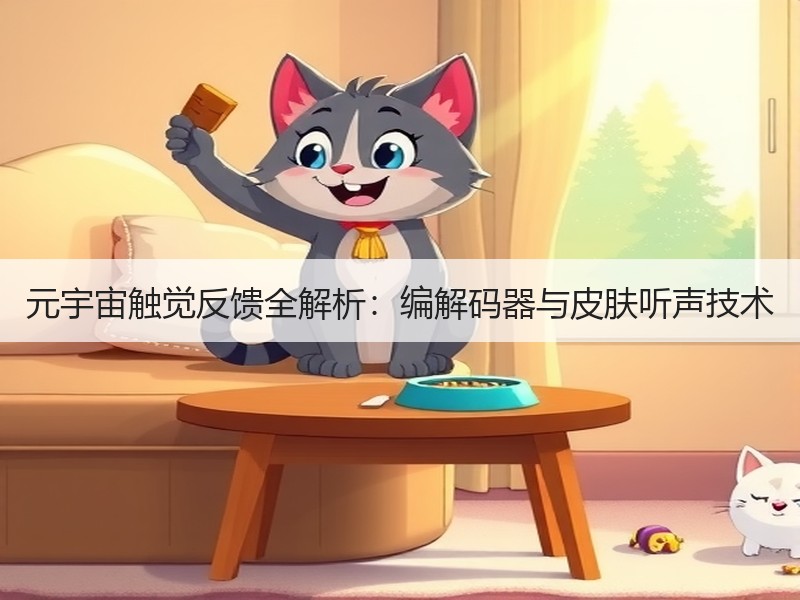 元宇宙触觉反馈全解析：编解码器与皮肤听声技术