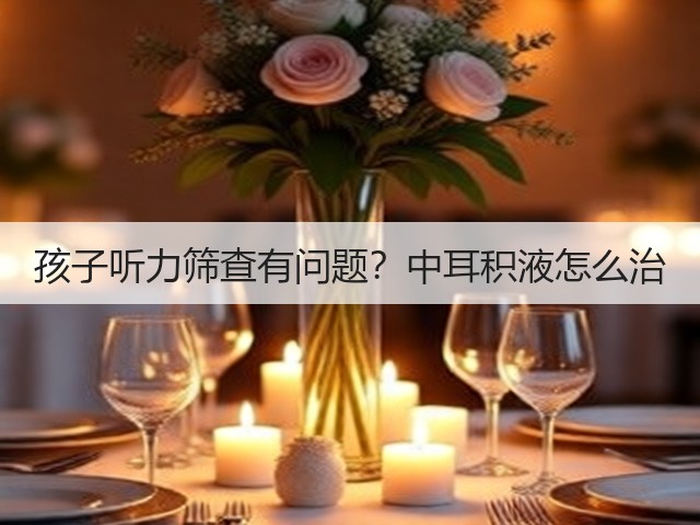 孩子听力筛查有问题?中耳积液怎么治(图1) 孩子听力筛查有问题?中耳积液怎么治(图1)
