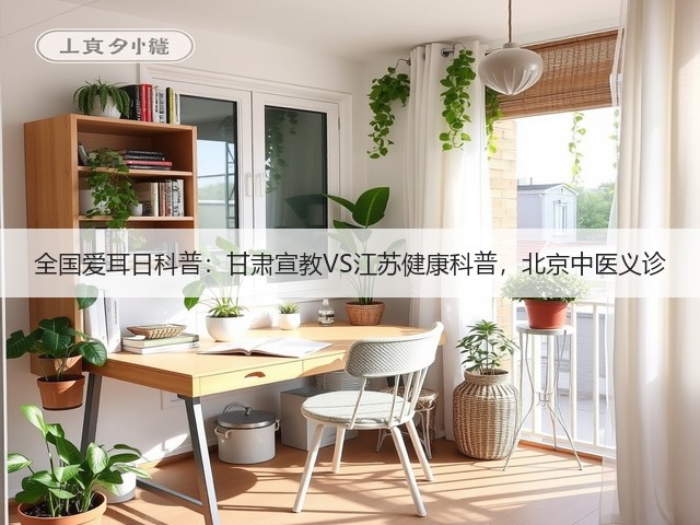 全国爱耳日科普:甘肃宣教VS江苏健康科普,北京中医义诊(图2) 全国爱耳日科普:甘肃宣教VS江苏健康科普,北京中医义诊(图2)