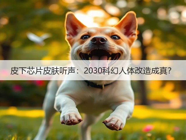 皮下芯片皮肤听声:2030科幻人体改造成真?(图1) 皮下芯片皮肤听声:2030科幻人体改造成真?(图1)