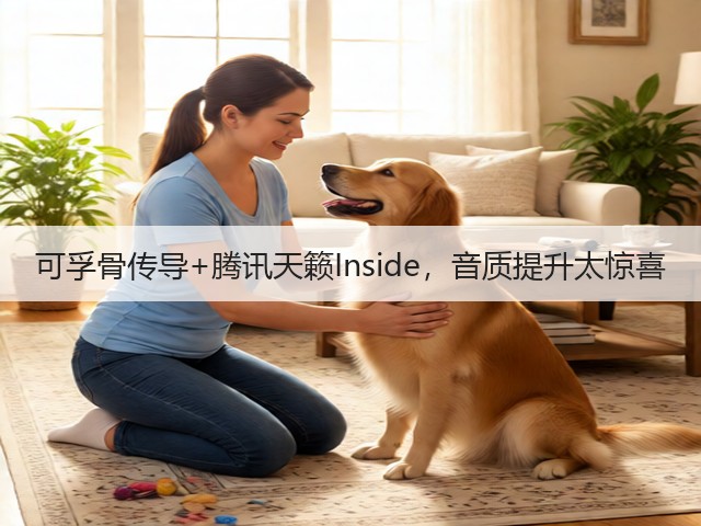 可孚骨传导+腾讯天籁Inside,音质提升太惊喜(图3) 可孚骨传导+腾讯天籁Inside,音质提升太惊喜(图3)