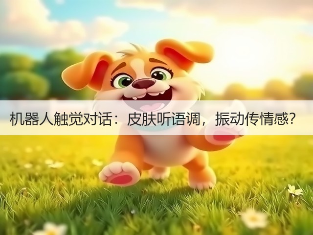 机器人触觉对话:皮肤听语调,振动传情感?(图3) 机器人触觉对话:皮肤听语调,振动传情感?(图3)