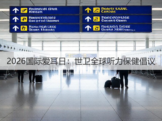 2026国际爱耳日:世卫全球听力保健倡议(图2) 2026国际爱耳日:世卫全球听力保健倡议(图2)
