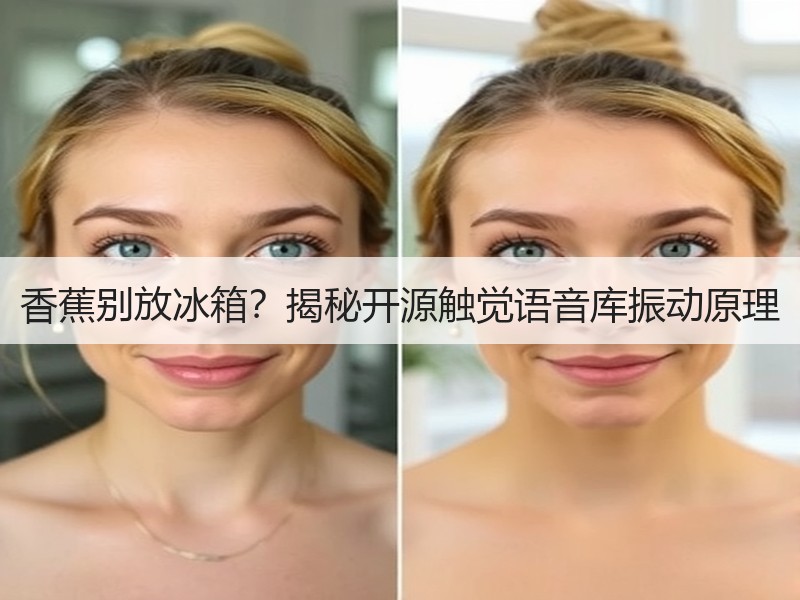 香蕉别放冰箱？揭秘开源触觉语音库振动原理