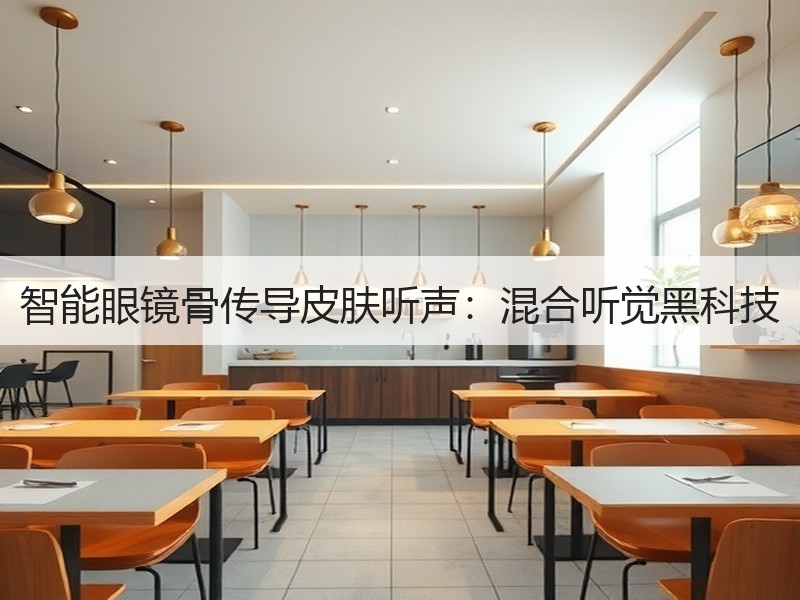 智能眼镜骨传导皮肤听声：混合听觉黑科技