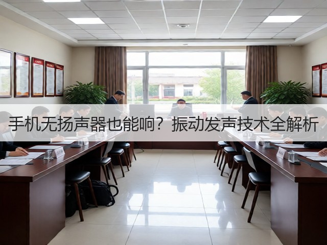 手机无扬声器也能响?振动发声技术全解析(图1) 手机无扬声器也能响?振动发声技术全解析(图1)