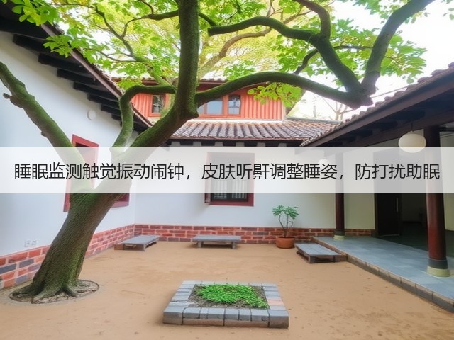 睡眠监测触觉振动闹钟，皮肤听鼾调整睡姿，防打扰助眠(图4)