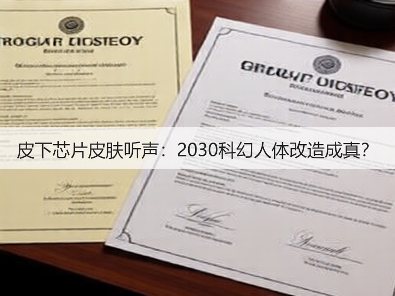 皮下芯片皮肤听声：2030科幻人体改造成真？